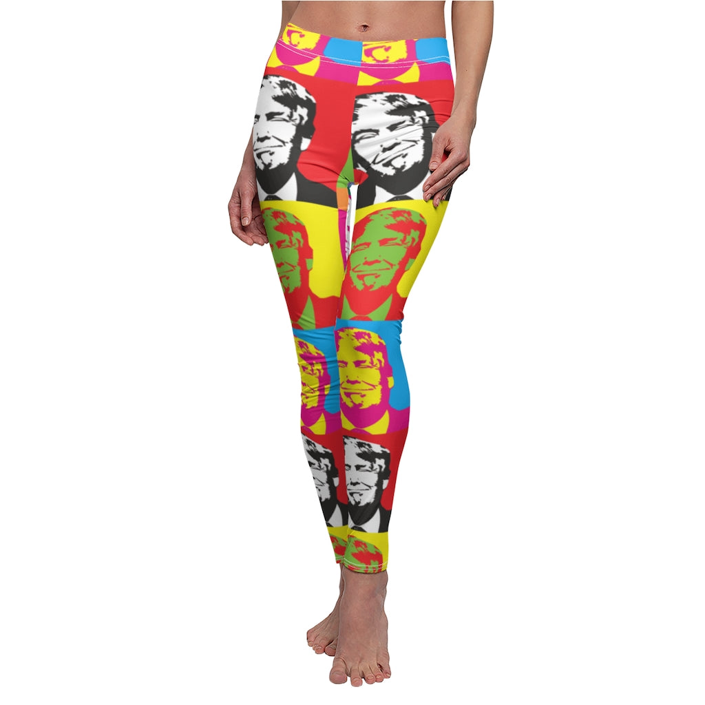 Trump Print Leggings